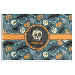 Vintage / Grunge Halloween Disposable Paper Placemats (Personalized)