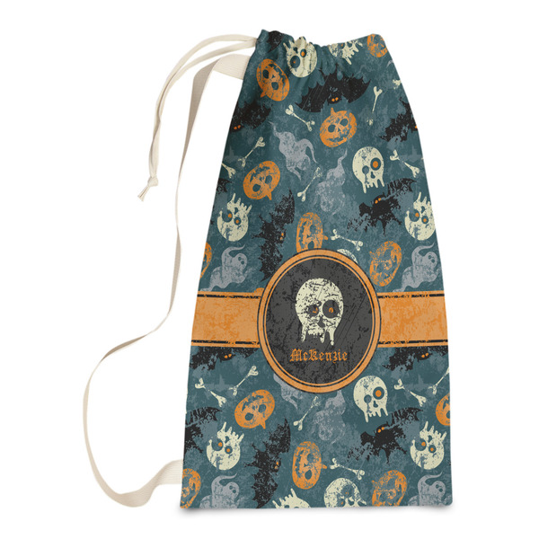 Custom Vintage / Grunge Halloween Laundry Bags - Small (Personalized)