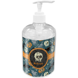 Vintage / Grunge Halloween Acrylic Soap & Lotion Bottle (Personalized)
