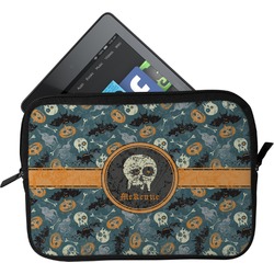 Vintage / Grunge Halloween Tablet Case / Sleeve - Small (Personalized)