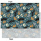 Vintage / Grunge Halloween Tissue Paper - Heavyweight - XL - Front & Back