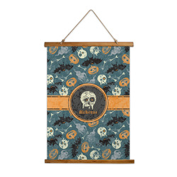 Vintage / Grunge Halloween Wall Hanging Tapestry (Personalized)