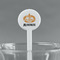 Vintage / Grunge Halloween White Plastic 7" Stir Stick - Round - Main