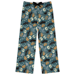 Vintage / Grunge Halloween Womens Pajama Pants - L