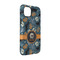 Vintage / Grunge Halloween iPhone 14 Pro Tough Case - Angle