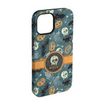 Vintage / Grunge Halloween iPhone Case - Rubber Lined - iPhone 15 (Personalized)