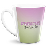 Gymnastics with Name/Text 12 Oz Latte Mug