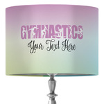 Gymnastics with Name/Text 16" Drum Lamp Shade - Fabric