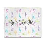 Gymnastics with Name/Text 8' x 10' Patio Rug