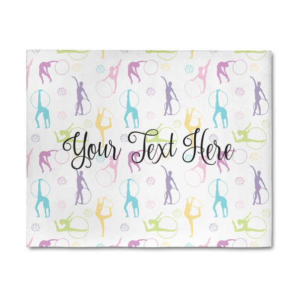 Custom Gymnastics with Name/Text 8' x 10' Patio Rug