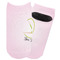 Gymnastics with Name/Text Adult Ankle Socks - Single Pair - Front and Back