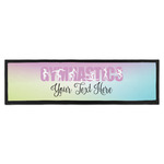 Gymnastics with Name/Text Bar Mat