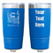 Gymnastics with Name/Text Blue Polar Camel Tumbler - 20oz - Double Sided - Approval