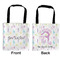 Gymnastics with Name/Text Car Bag - Apvl