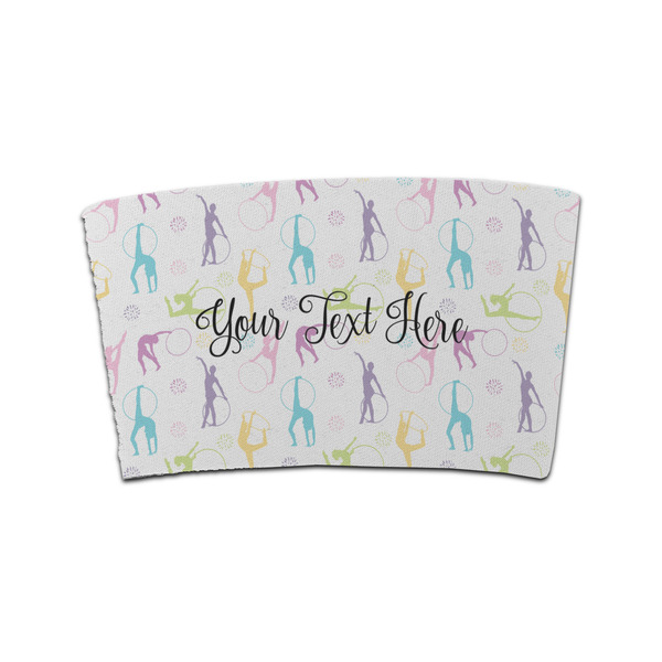 Custom Gymnastics with Name/Text Coffee Cup Sleeve