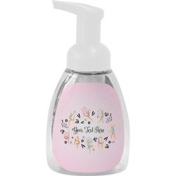 Gymnastics with Name/Text Foam Soap Bottle