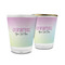 Gymnastics with Name/Text Glass Shot Glass - PARENT/MAIN