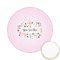 Gymnastics with Name/Text Icing Circle - Small - Front