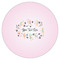 Gymnastics with Name/Text Icing Circle - XSmall - Single