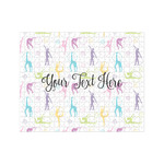 Gymnastics with Name/Text 500 pc Jigsaw Puzzle