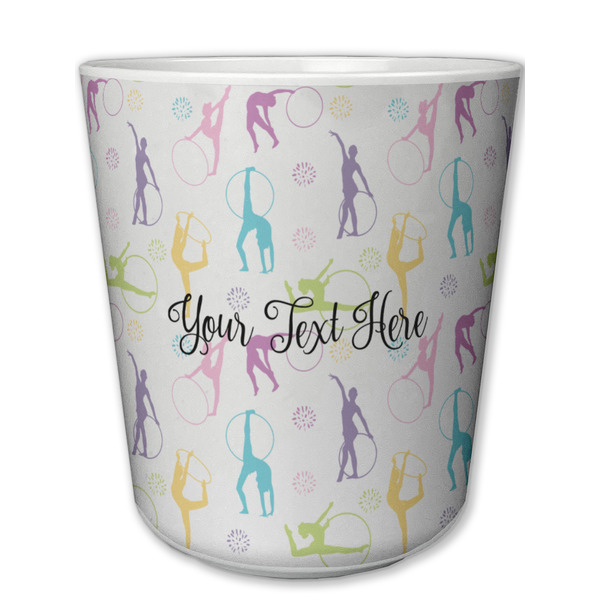 Custom Gymnastics with Name/Text Plastic Tumbler 6oz (Personalized)