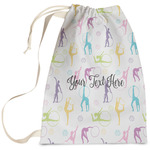 Gymnastics with Name/Text Laundry Bag - Large