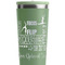 Gymnastics with Name/Text Light Green RTIC Everyday Tumbler - 28 oz. - Close Up