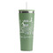 Gymnastics with Name/Text Light Green RTIC Everyday Tumbler - 28 oz. - Front