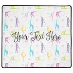 Gymnastics with Name/Text XL Gaming Mouse Pad - 18" x 16"