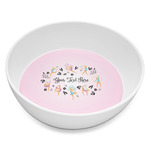 Gymnastics with Name/Text Melamine Bowl - 8 oz (Personalized)