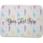 Gymnastics with Name/Text Memory Foam Bath Mat - 48"x36" (Personalized)