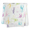 Gymnastics with Name/Text Microfiber Dish Rag - FOLDED (square)