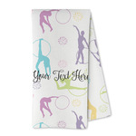 Gymnastics with Name/Text Kitchen Towel - Microfiber