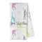 Gymnastics with Name/Text Microfiber Dish Towel - FOLD