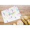 Gymnastics with Name/Text Microfiber Kitchen Towel - LIFESTYLE