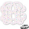 Gymnastics with Name/Text Monogram Car Decal