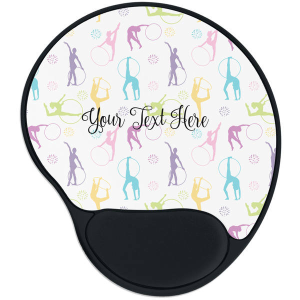 Custom Gymnastics with Name/Text Mouse Pad with Wrist Support