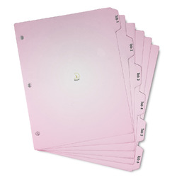 Gymnastics with Name/Text Binder Tab Divider - Set of 6