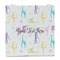 Gymnastics with Name/Text Party Favor Gift Bag - Matte - Front