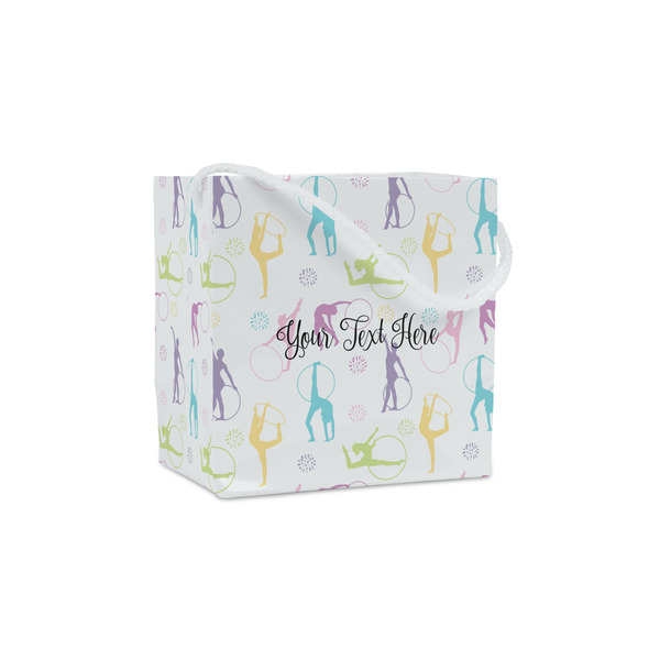 Custom Gymnastics with Name/Text Party Favor Gift Bags - Matte