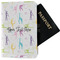 Gymnastics with Name/Text Passport Holder - Main