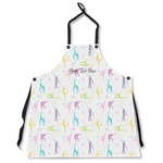 Gymnastics with Name/Text Apron Without Pockets