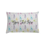 Gymnastics with Name/Text Pillow Case - Standard (Personalized)