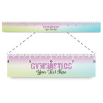 Gymnastics with Name/Text Plastic Ruler - 12"