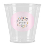 Gymnastics with Name/Text Plastic Shot Glass