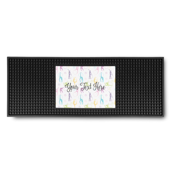 Custom Gymnastics with Name/Text Rubber Bar Mat