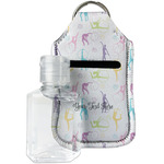 Gymnastics with Name/Text Hand Sanitizer & Keychain Holder