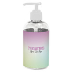 Gymnastics with Name/Text Plastic Soap / Lotion Dispenser (8 oz - Small - White)