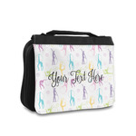 Gymnastics with Name/Text Toiletry Bag - Small