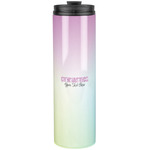 Gymnastics with Name/Text Stainless Steel Skinny Tumbler - 20 oz